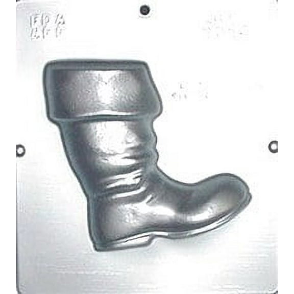 2026 Santa's Boot Facing Right Chocolate Candy Mold