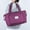 Purple, variant on Dvkptbk Travel Essentials Travel Bag Travel Duffel Bag Sports Gym Bag with Separate Shoe Compartment Folding Organizer Bag Sport Duffel Bag Tote Bag