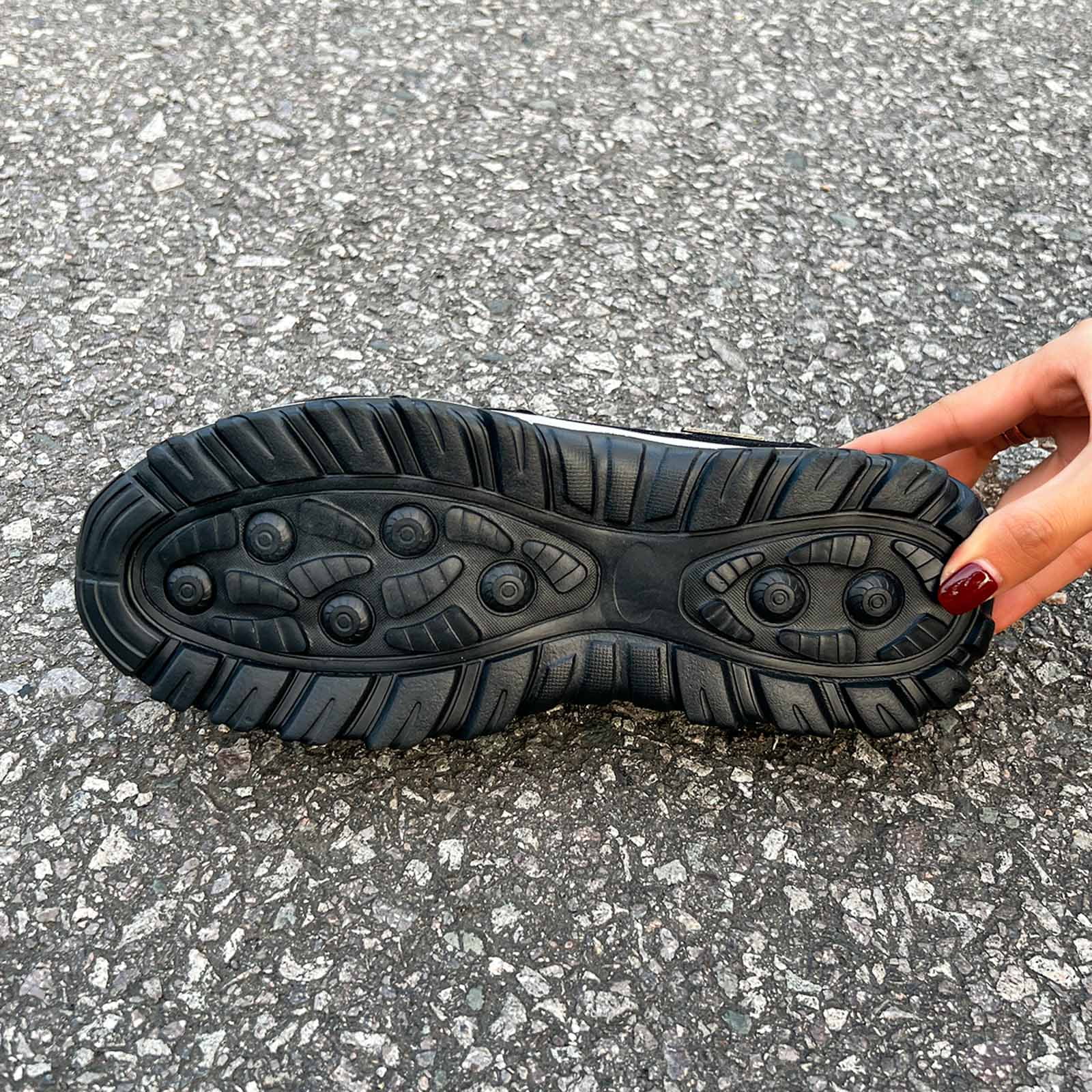 YLYL Men Women Orthopedic Sneakers Arch Support Non-Slip Outdoor Walking Hiking Shoes