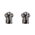 thumbnail image 4 of Minnieouse Camiseta de manga corta con estampado de dragón chino, ropa de calle con cuello vuelto, Top de solapa de verano, ropa informal S 2piezas, 4 of 6