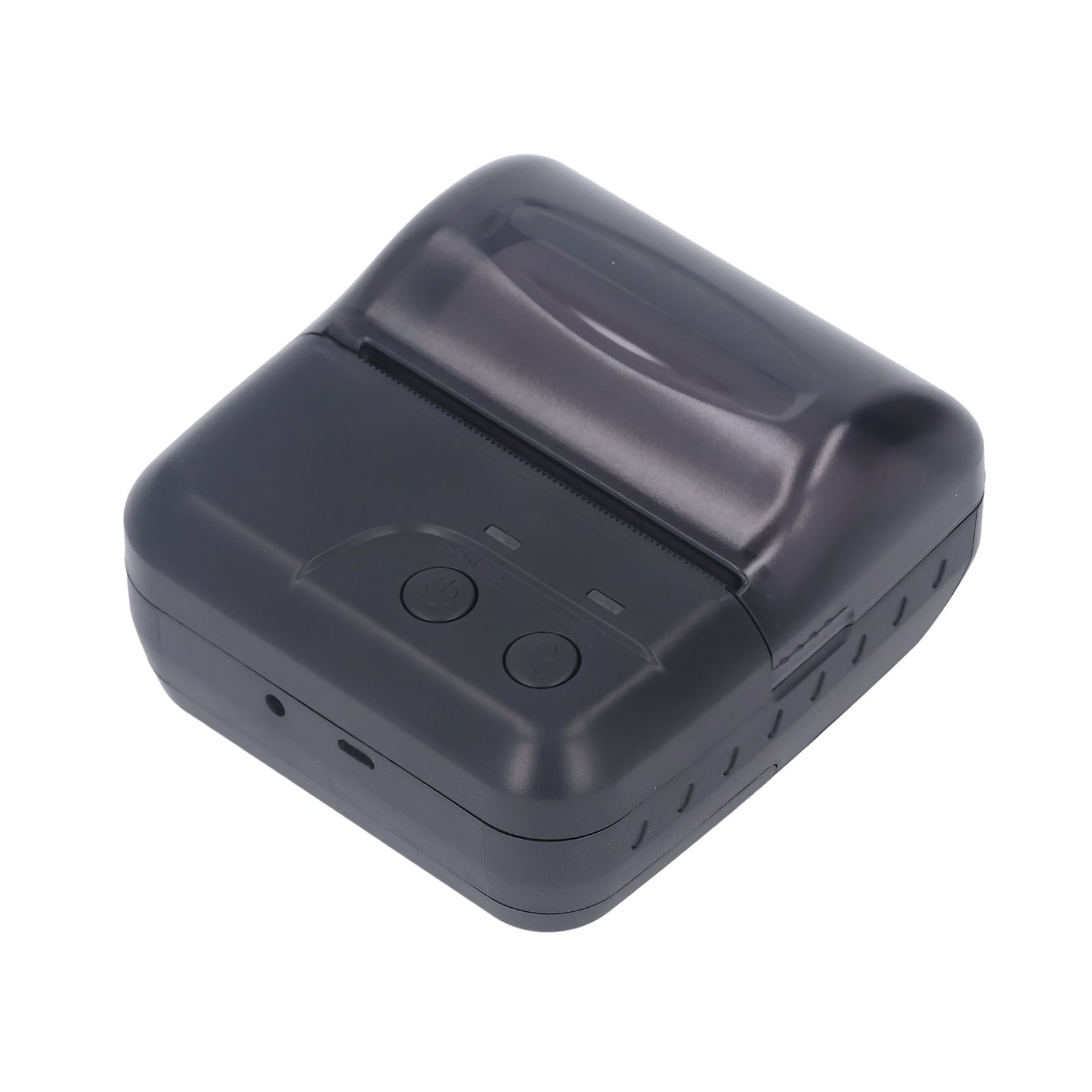 BIMZUC Portable Handheld Mini 80mm Thermal Bluetooth Receipt Printer for Barcode Order (3.15 inches / 80 mm), Black
