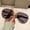 C1 bright gold frame all gray, variant on 2026 European and American Pilot Style Large Frame Aviator Sunglasses for Women, Retro Double-Beam Sunglasses for Men, Metal Frame Vintage Sunglasses, Unisex