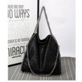 thumbnail image 2 of Bolsos cruzados para mujer, bolso de hombro a la moda, bolsos con cadena, bolsos tejidos con cadena portátiles a la moda, 2 of 3