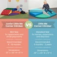 thumbnail image 4 of ECR4Kids SoftZone Junior Tiny Twisting Foam Corner Climber, Mini-Sized Playset - Contemporary, 4 of 6