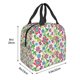 thumbnail image 3 of Disketp Vector Mexican Otomi Style Bright Bolsa Térmica para Almuerzo para Hombre y Mujer, Ideal para Trabajo, Senderismo y Picnic, 3 of 8