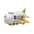 thumbnail image 4 of Juego de juguetes de avión, vehículo, avión con Mini coches, rompecabezas de interacción, juego de coches para niños pequeños, regalos de cumpleaños Amarillo, 4 of 8
