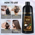thumbnail image 3 of Champú para teñir el cabello JIESSIA Dark Brown 500 ml semipermanente, 3 of 6