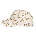 thumbnail image 2 of Lsque Cartoon Snake Baseball Cap Trucker Low Profile Hat Golf Dad Hat Adjustable Original Classic Unconstructed Plain Cap Men Women, 2 of 9