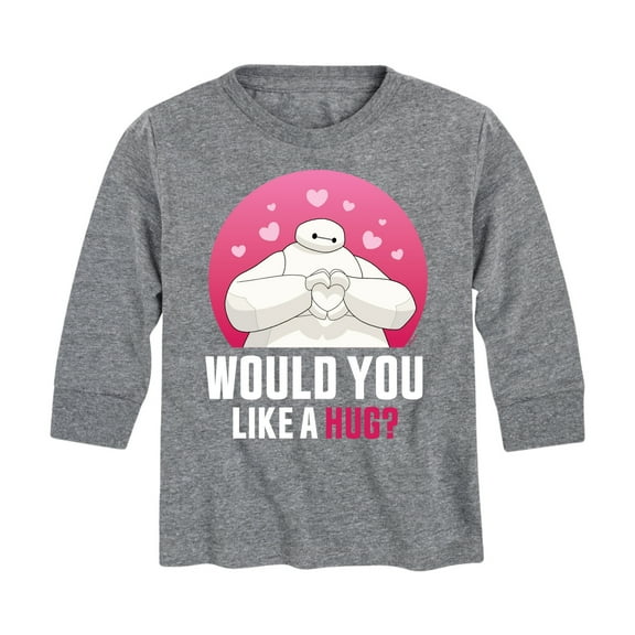Big Hero 6 - Baymax Like A Hug - Youth Long Sleeve Graphic T-Shirt