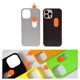 thumbnail image 1 of 3d Printed Sliding Middle Finger Phone Case Toy Gesture Toy Model For Iphone 15 orange iphone15pro, 1 of 5