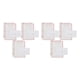 thumbnail image 1 of Methold Papel de papelería para escribir sobres, papeles de carta exquisitos, etiqueta sellada transparente, sobres de flores/animales para Tipo 4 2piezas, 1 of 6