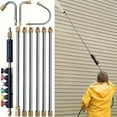 thumbnail image 5 of LiUMX 10-Piece Retractable Pressure Washer Wand Set, 7 Straight & 3 Curved Rods, 6 Multi-Degree Nozzles for Gutter, Roof, and Exterior Cleaning, 5 of 5