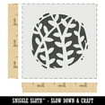 thumbnail image 2 of Circle of Leaves Vines Weeds Plants DIY Cookie Wall Craft Stencil - 3.5 Inch, 2 of 5