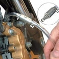 thumbnail image 2 of Car Clutch Brake Bleeder Hose Hydraulic Clutch One Way Valve Tube Bleeding Tool Replacement Adapter Kit Auto Accessories, 2 of 5