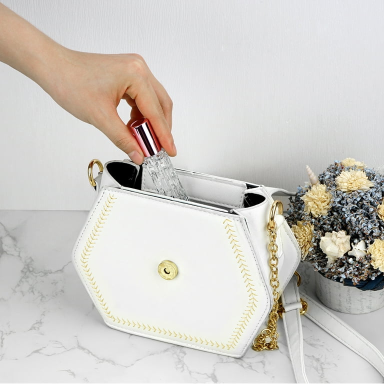 DODAMOUR Pack 10ml Refillable Glass Perfume Spray Bottles