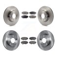 thumbnail image 1 of Transit Auto Front Rear Disc Brake Rotors and Semi-Metallic Pads Kit for Car Mazda 3 Sport K8F-101465, 1 of 11