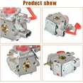 thumbnail image 2 of PET-U WT-875 545081855 Carburetor Replacement for Craftsman Poulan Pro Blower BVM200C BVM200VS P200C GBV325 P325 200mph with Air Filter Fuel Line Filter Spark Plug, 2 of 4
