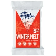 Diamond Crystal Winter Melt Ice Melter, 50 lb, Bag, 5 deg F, White, Crystalline Solid
