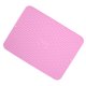 thumbnail image 3 of Estera de drenaje de silicona Bearachild botella impermeable bandeja de secado de platos gruesos grandes color rosado, 3 of 6