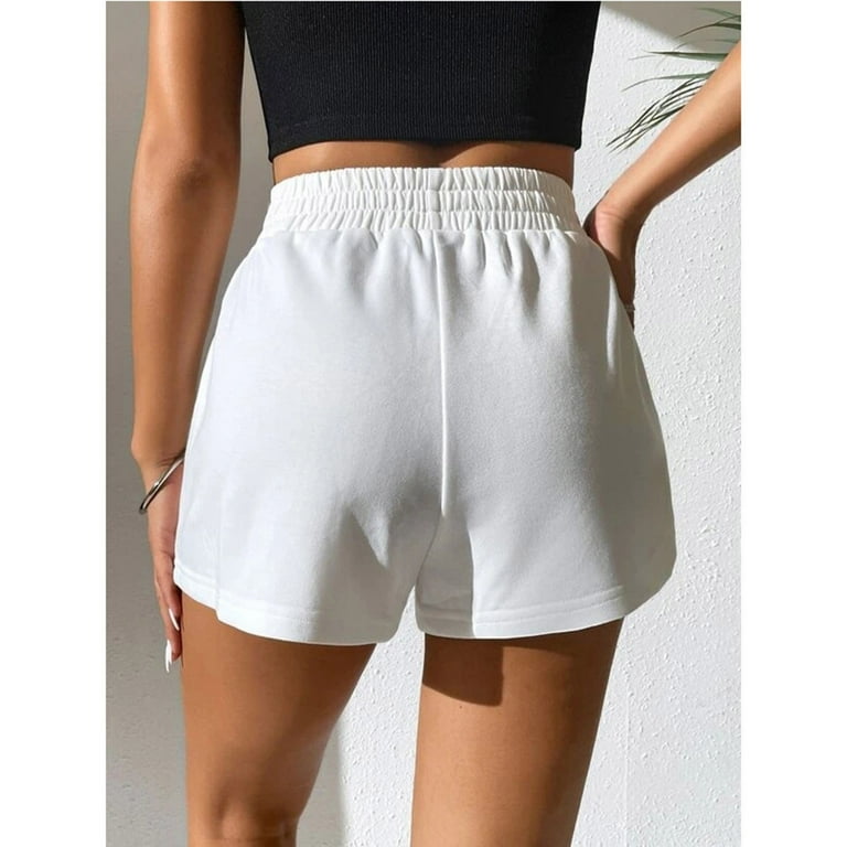 RQYYD Reduced Womens Shorts Casual Summer Drawstring Comfy RQYYD Reduced Womens Shorts Casual Summer Drawstring Comfy
