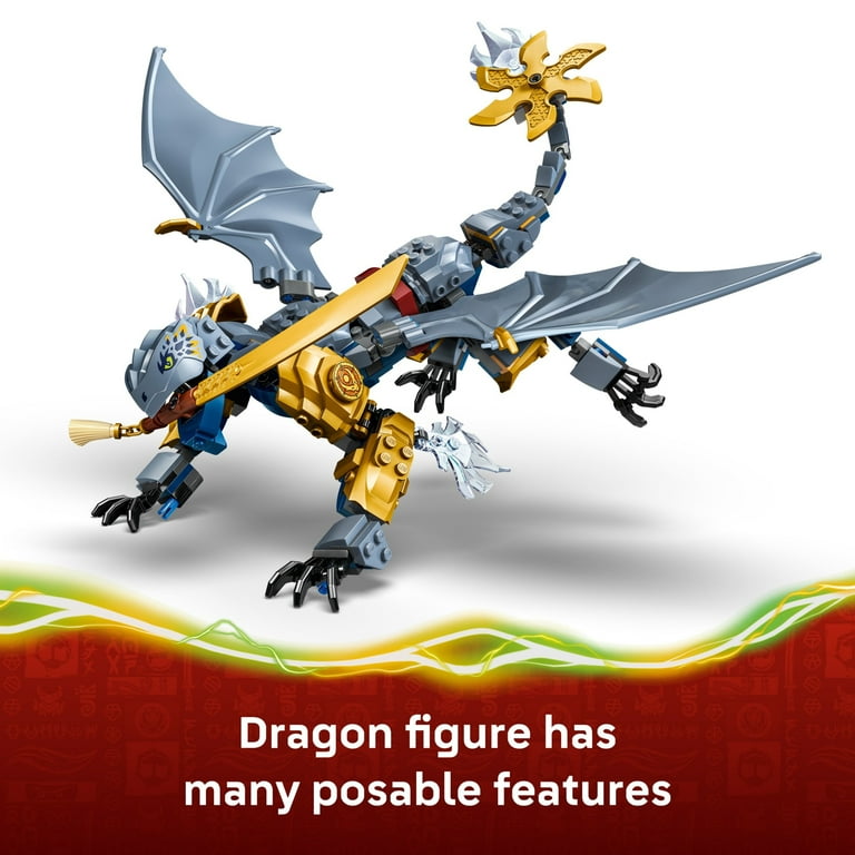 LEGO NINJAGO Ninja Dragon Riyu's Battle Building Toy for Boys