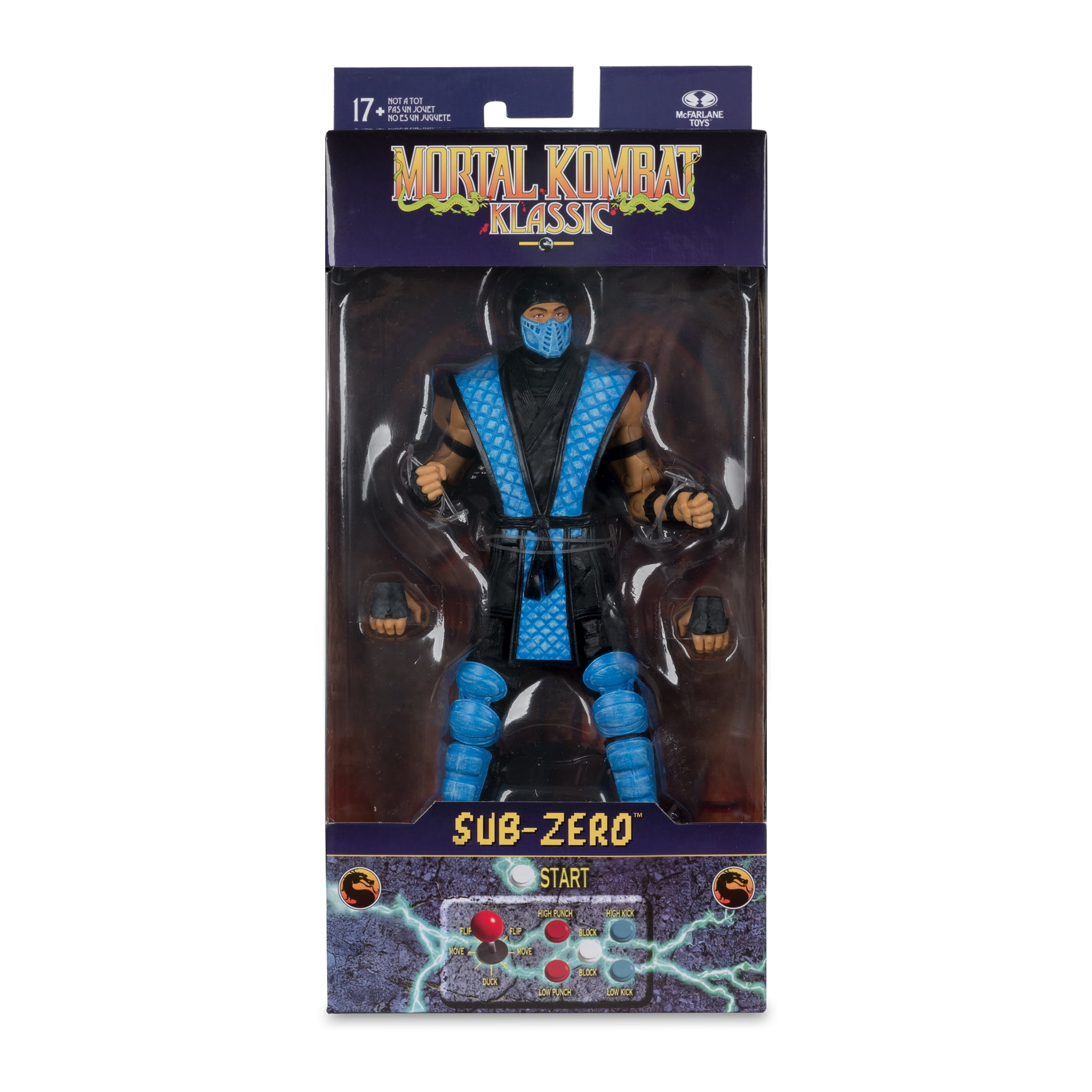 Sub-Zero (Mortal Kombat Klassic) 7" Figure - McFarlane Toys