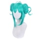 thumbnail image 2 of Peluca para cosplay Miku Anime White Rabbit, color verde claro, 50 cm, 2 of 4