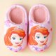 thumbnail image 3 of Zapatillas de algodón Disney Frozen para niños, zapatos de invierno de princesa Elsa para padres e hijos, zapatillas antideslizantes para el hogar, lindas y cálidas zapatillas para bebé, 3 of 5