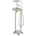 thumbnail image 4 of Vanity Art Single Handle Floor Mounted Freestanding Tub Filler with Handshower, 4 of 4
