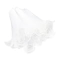 thumbnail image 1 of White Floral Packaging for Bouquets Including Decorative Mesh Pearl-Edged GXV H3O4, 1 of 1