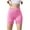 Pink, variant on Lenpel Girls' Biker Shorts Soft Cotton Elastic Waist Boxer Under Dress Dance Shorts Summer Workout Yoga Shorts 5-14 Years