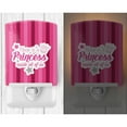 thumbnail image 2 of Caroline's Treasures BB9006CNL There is a Princess iside all of us Ceramic Night Light, 6x4x3", multicolor, 2 of 2