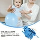 thumbnail image 3 of 10pcs Sin impresión de globos Bolas de perforación de neón con globos llenos de diversión con asa de goma para la fiesta de cumpleaños (azul), 3 of 6