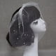 thumbnail image 4 of Boda Del Birdcage De Novia Velo De La Cara Del Fascinator Velos De La Noche Con El Peine Sunnimix Nupcial velo de la cara, 4 of 8