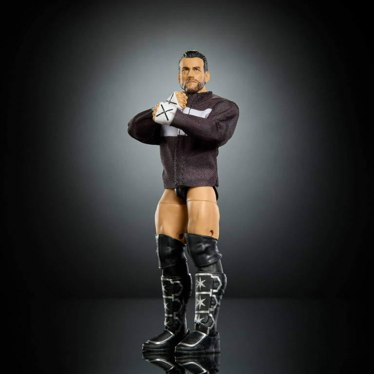 WWE Elite CM Punk Action Figure, Series #124 Set, 6-inch