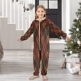 thumbnail image 6 of Vzayyk 4T-14Y Size Aviliable Cozy One-Piece Footless Sleeper Pajama Dark Red, 6 of 8