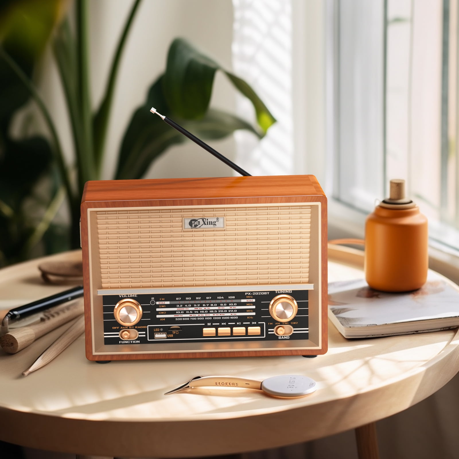National TableStereo vintage620×250×220 National TableStereo vintage620×250×220 AM FM Radio Retro Table