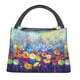 thumbnail image 1 of Fotbe Spring Flower Seasonal Bolsa Térmica Portátil con Estampado, Bolsa de Entrega de Alimentos Aislada, Bolsa Reutilizable de Gran Capacidad para Comidas y Supermercado, 1 of 6