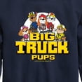 thumbnail image 3 of Paw Patrol - Big Truck Pups - Toddler And Youth Crewneck Fleece Sweatshirt, 3 of 6
