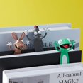 thumbnail image 4 of CHAO 3 Piezas Marcapáginas de Animales de Dibujos Animados en 3D Marcapáginas de Animales de Pvc 3 Lindos Papelería de Animales Aplastados para Niños y Estudiantes, Regalos de Lectura, Favores de Fies, 4 of 5