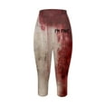 thumbnail image 3 of WILLBEST Pantalones de Yoga Con Estampado de Manchas de Sangre de Halloween Para Mujer, Mallas Ajustadas de Cintura Alta Para Entrenamiento, Fitness, Running, Ropa Informal Extra Grande, 3 of 3