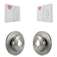 thumbnail image 1 of CMX Rear Disc Brake Rotors Pair for Car BMW X5 X6 K8-100866, 1 of 8