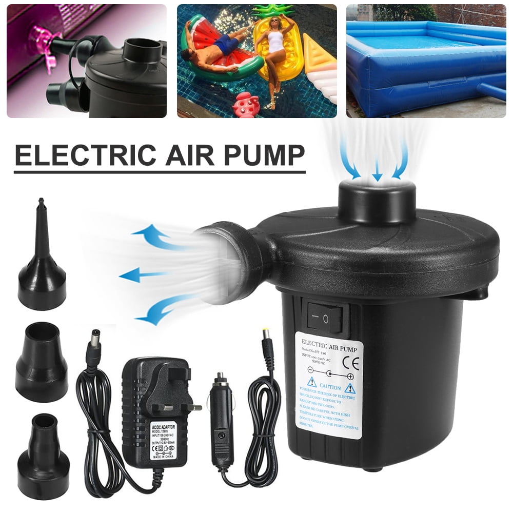 Inflatable Pump Electric Air Mattress Camping Pump Portable Quick