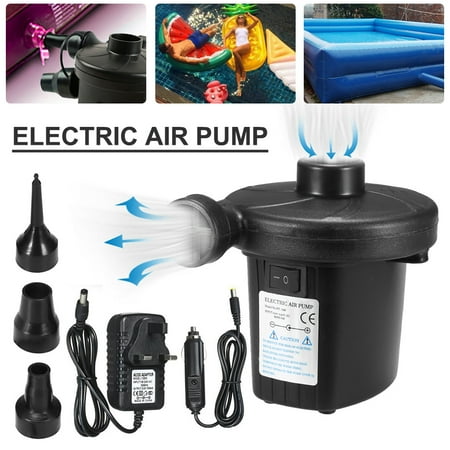 how to fill inflatable pool with air compressor