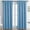 Light Blue, variant on Dark Grey Blackout Patio Sliding Door Curtains 63 inch Length, Grommet Room Divider Thermal Insulated Curtain Drapes for French Door/Living Room (Dark Grey, W52 x L63, 2 Panels)