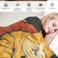 thumbnail image 3 of Orinice Funny Cat Blanket for Girls Women Cat Gifts for Cat Lover Ultra Soft Cozy Cute Cat Fleece Throw Blanket Kitten Fuzzy Plush Bedding Blanket for Bed Kids Adults 40x50in, 3 of 6