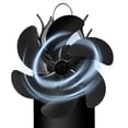 thumbnail image 2 of YIEMEEN Aluminum Alloy Fireplace Fan, Stove Fan Stylish Designs for Modern Home Decor, 2 of 11