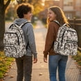 thumbnail image 3 of Pzuqiu Mallard Duck Camo School Backpacks 17 Inch Large Capacity Kids Teenagers Schoolbags Bookbags Casual Travel Daypack with Front Zipper Breathable Teen Girls Boys Backpack, 3 of 7