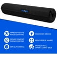 thumbnail image 7 of Yes4All Foam Bar Pad, Ideal for Squats, Hip Thrusts, Black, Pair, 7 of 7