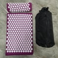 thumbnail image 2 of 1 Uds almohadilla de acupresión almohada morada + cojín + funda de tela, 2 of 5